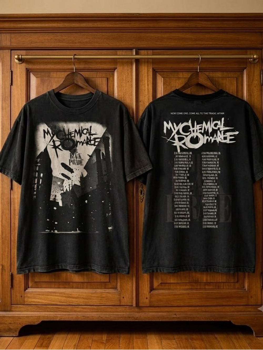 My Chemical Romance Black Short-Sleeve Graphic Tee